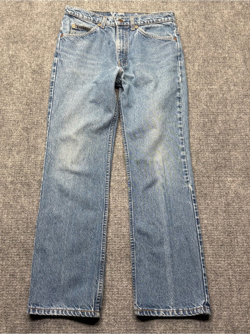 VTG Levis Jeans Mens 31x30 517 Bootcut Orange Tab 100% Cotton Denim Made In USA